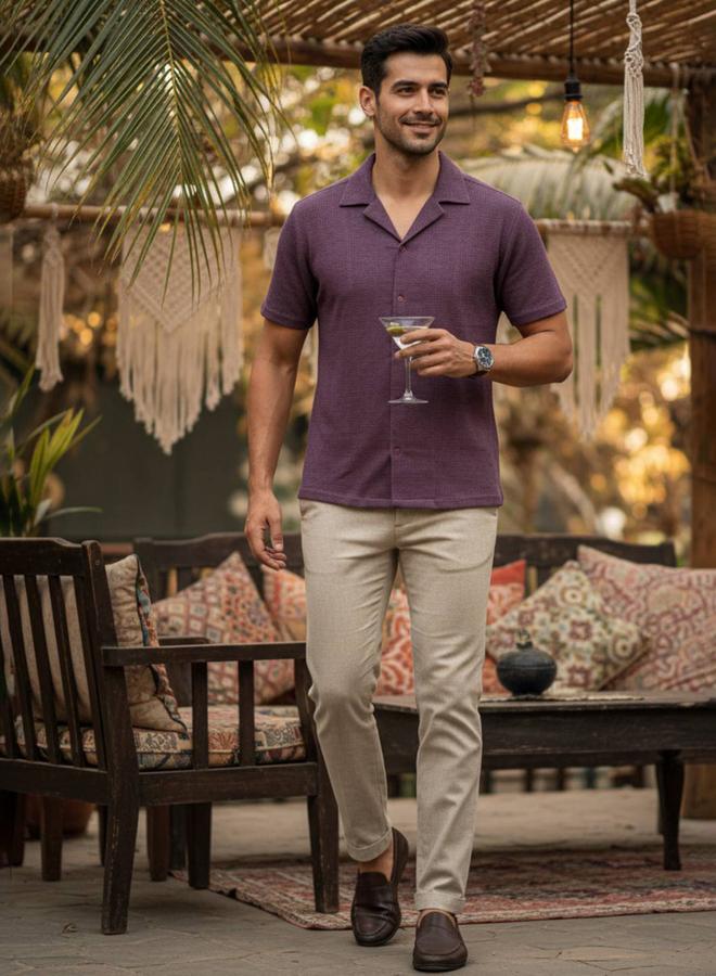 TRULOOM Men Regular Fit Cotton Shirt - Image 4